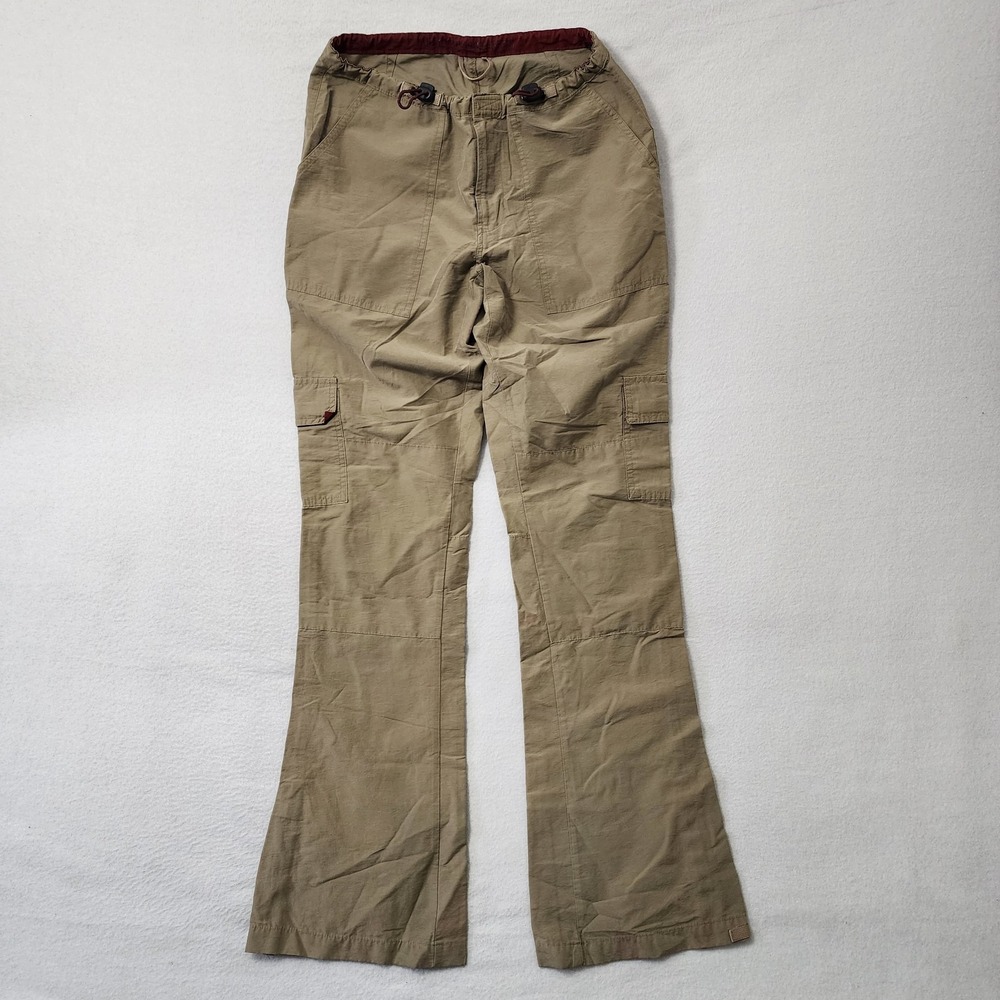 Vintage Y2k Abercrombie Fitch Cargo Pants Womens 0 26x33 Military Flare Skater